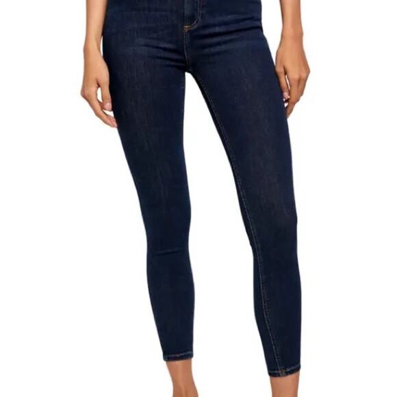 We the Free People Montana High Rise Skinny Jeans. Dark Rinse. Size 25. NWT - Picture 3 of 13